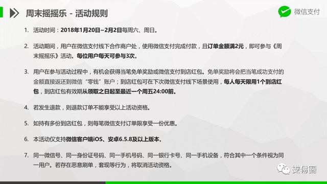 支付宝免单一分钟怎么玩（微信支付推出限时周末摇摇乐活动）(5)