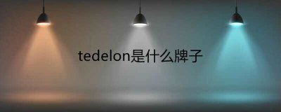 ​tedelon是什么牌子