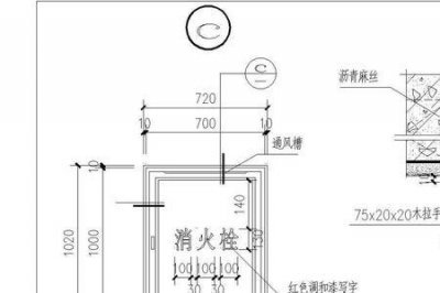 ​消火栓箱正确安装图解