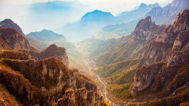 王屋太行两座山面积广阔高又险（太行王屋二山相距1420余里）(4)