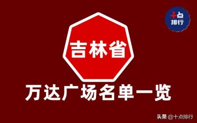 ​吉林省几个万达广场（吉林省万达广场名单一览）