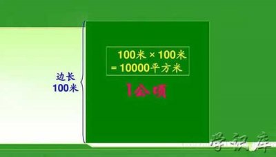 ​1公顷等于多少平方米，公顷和平方千米换算