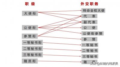 ​外交官级别对应的职位(外交官是什么级别)