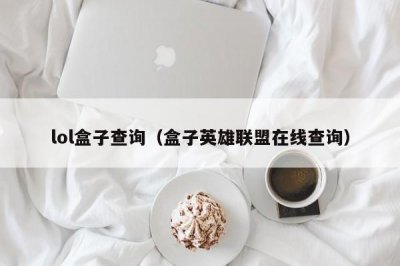 ​lol盒子查询（盒子英雄联盟在线查询）