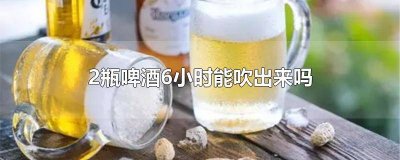 ​喝一瓶啤酒六小时后能吹出来吗 两瓶啤酒三小时后能吹出来么