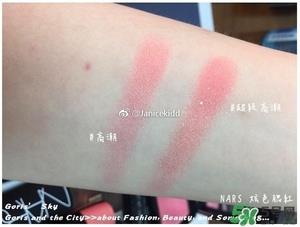 nars腮红露色号试色 nars2017液体腮红试色