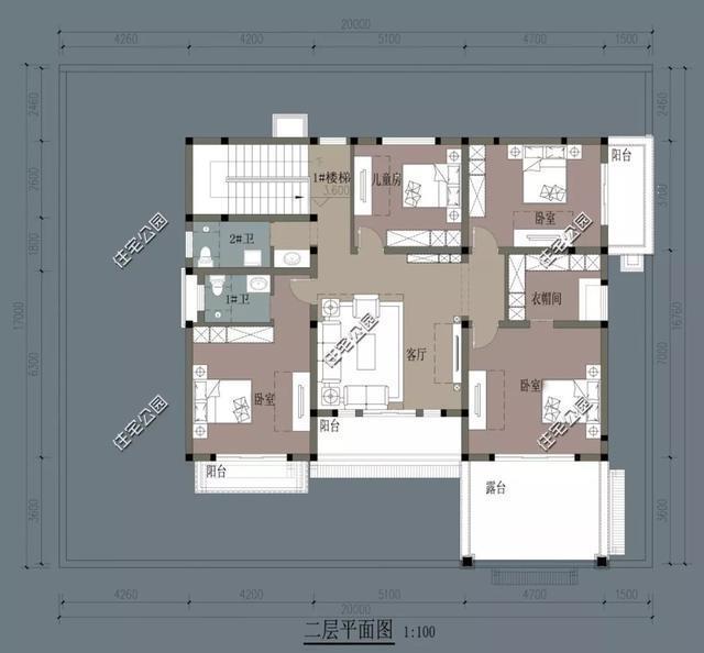 农村建房堂屋不能少，快看这9套中式户型，造价25万起