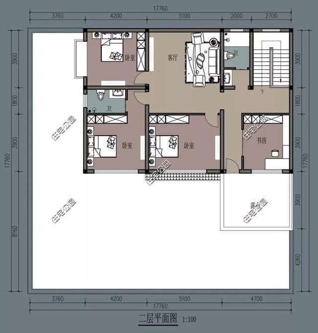 农村建房堂屋不能少，快看这9套中式户型，造价25万起