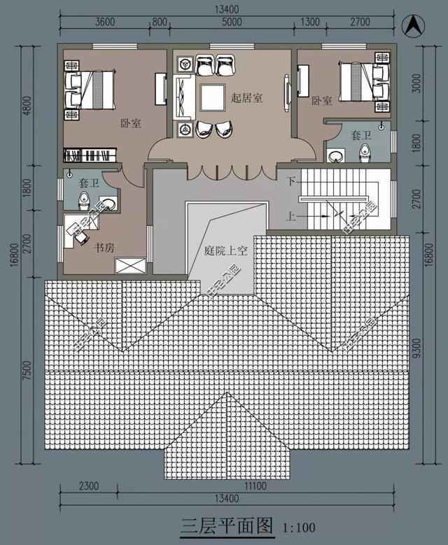 农村建房堂屋不能少，快看这9套中式户型，造价25万起