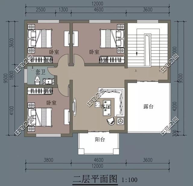 农村建房堂屋不能少，快看这9套中式户型，造价25万起