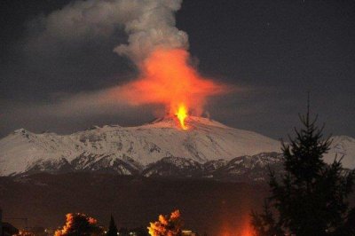 ​欧洲最高的火山：埃特纳火山海拔超3200米