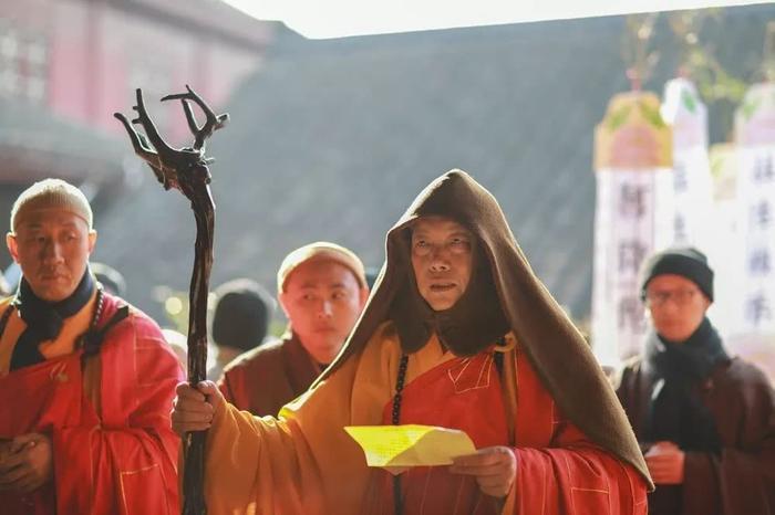 一代高僧道生长老荼毗法会在普陀山举行