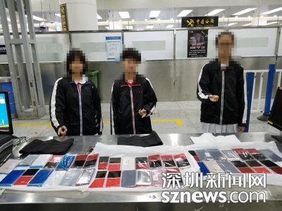 ​港女出钱诱14岁在校生走私 三学生绑藏39台iPhone手机价值20万元