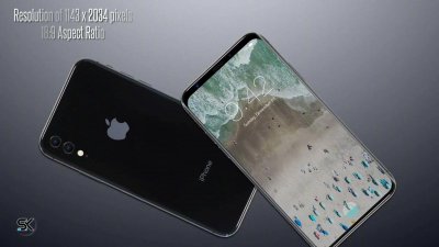 ​网友心中完美iPhoneX 告别丑刘海迎来全面屏