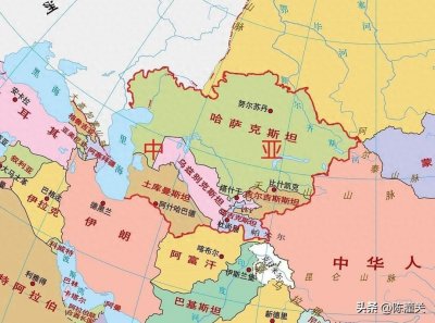 ​“中亚五国”是哪五国？几个和我国接壤？面积、人口各是多少？